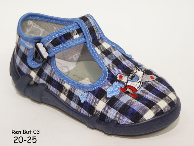 Текстильне взуття для хлопчиків і дівчаток